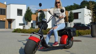 Electric HARLEY 2 Lith. Bat. 35km/h 80km Model: "LT019"