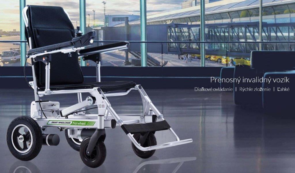 Elektrický invalidný vozík Airwheel H3TS Diaľkovo ovládaný až na 20m 29 kg