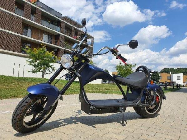 Elektrický Chopper® Blue 45km/h Model: "ES8007"