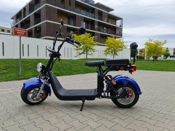 Elektrický Chopper® 45km/h 1500W Model: "CP-1"_1_B_Blue
