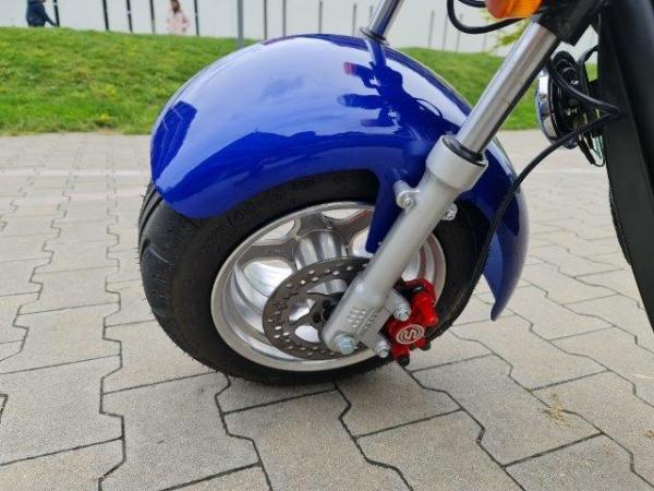 Elektrický Chopper® 45km/h 1500W Model: "CP-1"_1_B_Blue