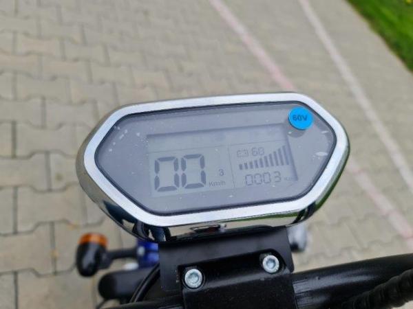 Elektrický Chopper® 45km/h 1500W Model: "CP-1"_1_B_Blue