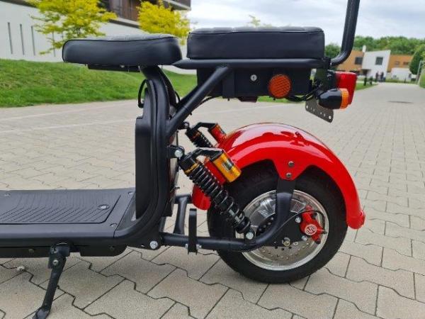Elektrický Chopper® 45km/h 1500W Model: "CP-1"_1_B_Red