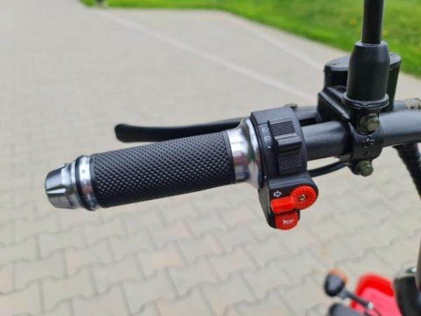 Elektrický Chopper® 45km/h 1500W Model: "CP-1"_1_B_Red
