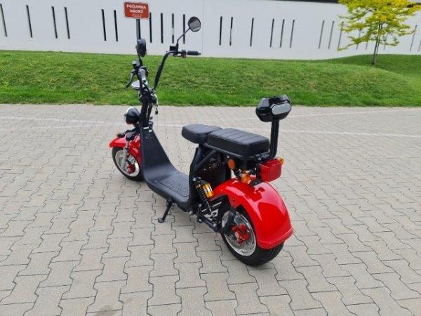 Elektrický Chopper® 45km/h 1500W Model: "CP-1"_1_B_Red