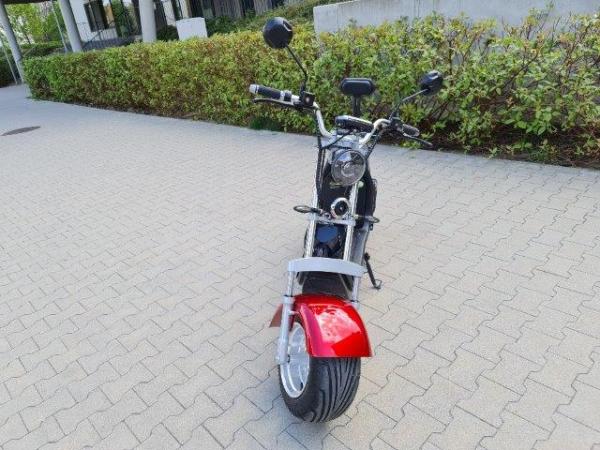Elektrický Chopper® 45km/h 1500W Model: "CP-1"_2_B_Red